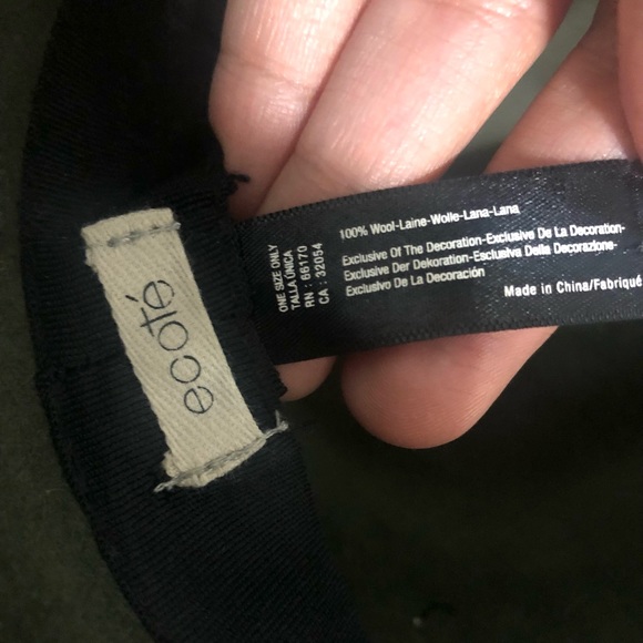 100% WOOL - ECOTE Fedora - Picture 5 of 5